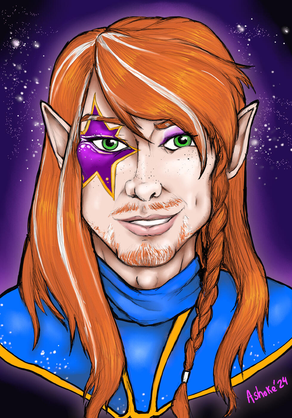 Anzhin Art by Ashoke